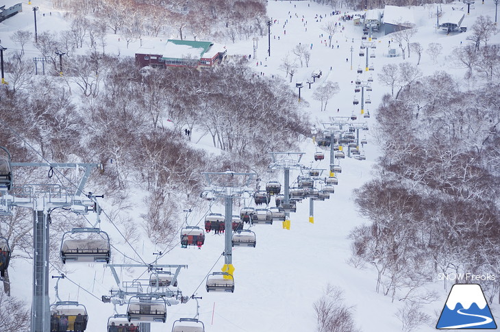 ニセコマウンテンリゾート グラン・ヒラフ　粉雪と千歳ワイナリーの美味しいワインに酔う♪